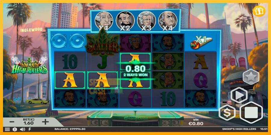 Spielautomat Snoops High Rollers für echtes geld 2