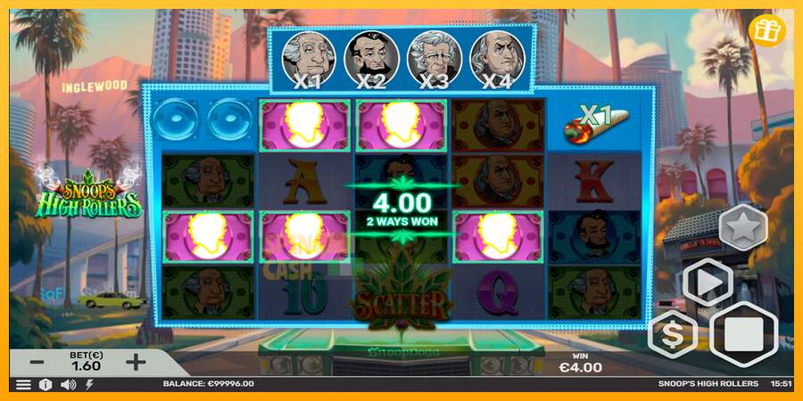 Spielautomat Snoops High Rollers für echtes geld 3