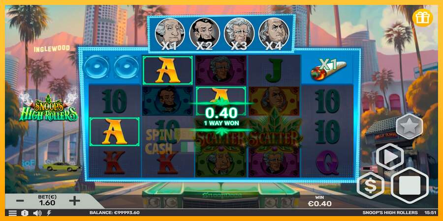 Spielautomat Snoops High Rollers für echtes geld 4