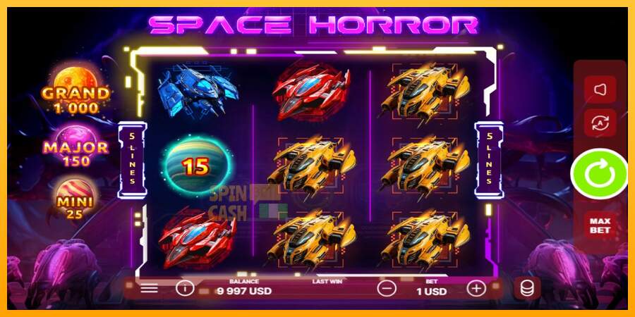 Spielautomat Space Horror für echtes geld 2