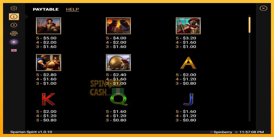 Spielautomat Spartan Spirit für echtes geld 4