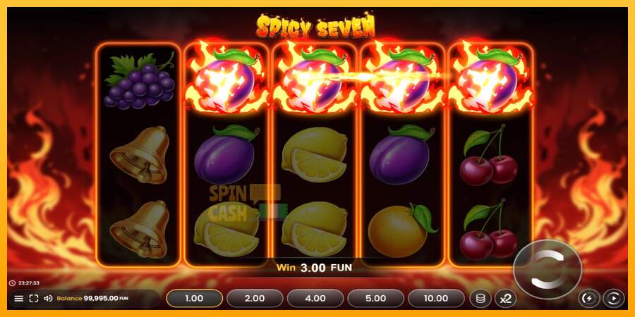 Spielautomat Spicy Seven für echtes geld 2