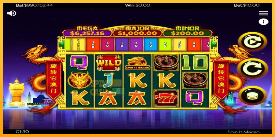 Spielautomat Spin It Macao für echtes geld 2