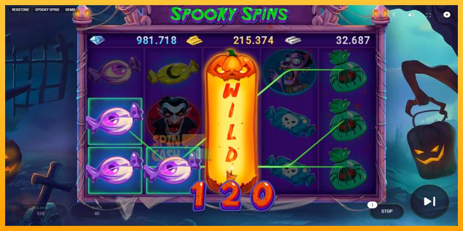 Spielautomat Spooky Spins für echtes geld 4