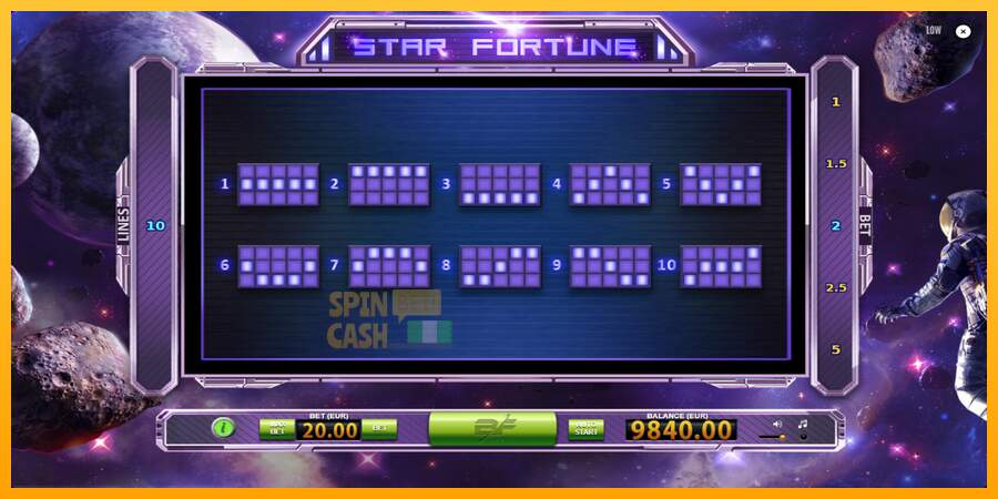 Spielautomat Star Fortune für echtes geld 7