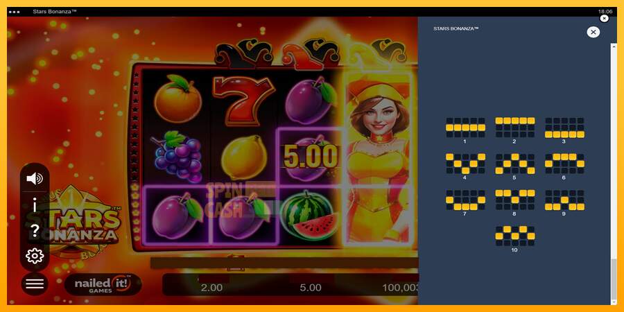 Spielautomat Stars Bonanza für echtes geld 7