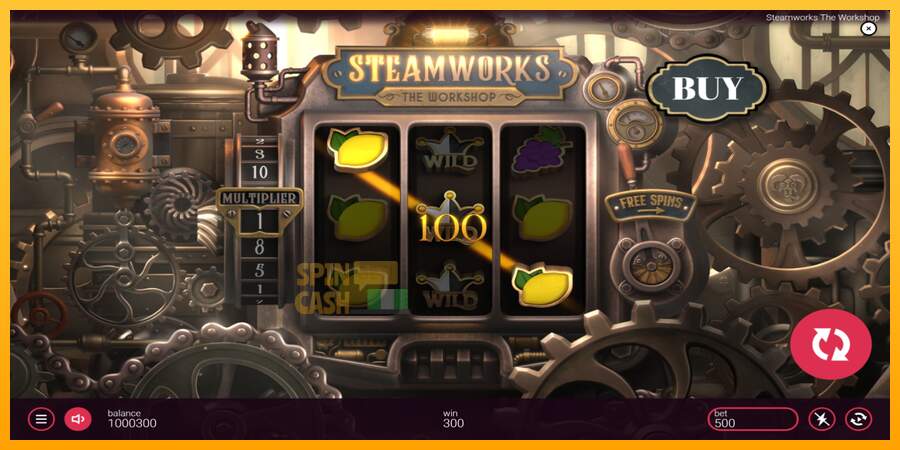 Spielautomat Steamworks - The Workshop für echtes geld 4