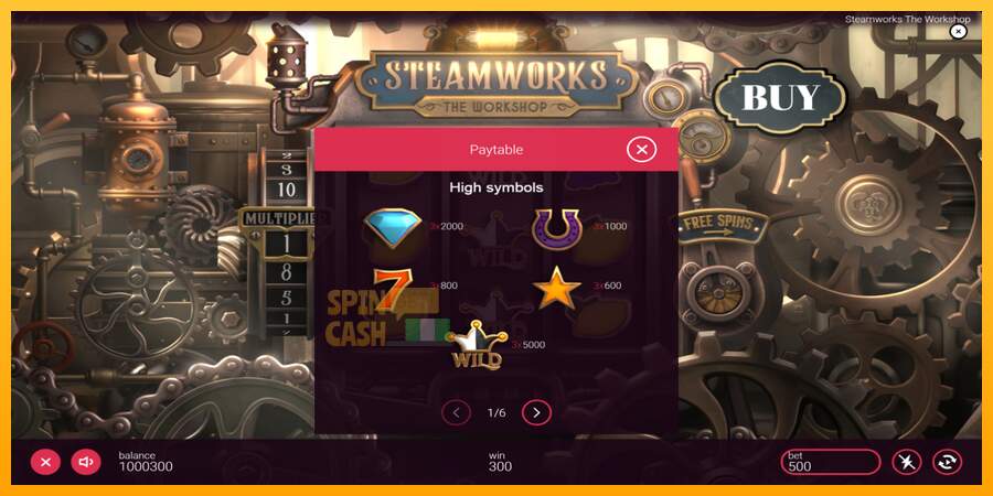 Spielautomat Steamworks - The Workshop für echtes geld 5