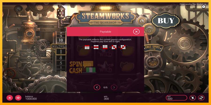 Spielautomat Steamworks - The Workshop für echtes geld 7