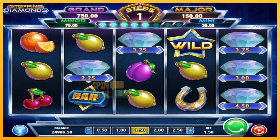 Spielautomat Stepping Diamonds für echtes geld 4