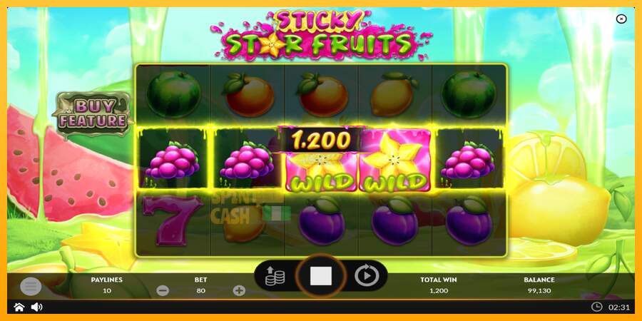 Spielautomat Sticky Star Fruits für echtes geld 4