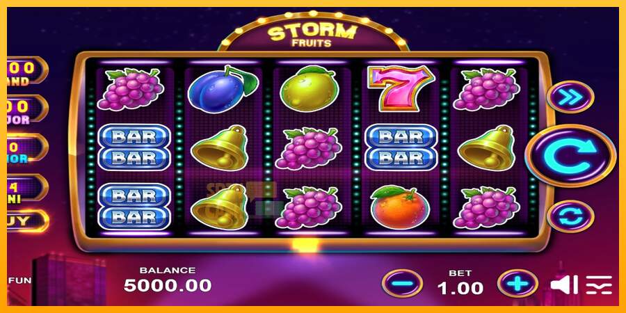 Spielautomat Storm Fruits für echtes geld 1