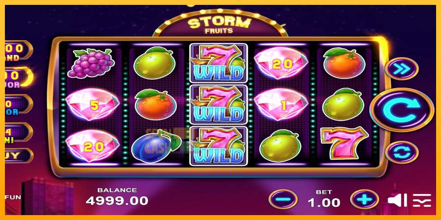 Spielautomat Storm Fruits für echtes geld 3