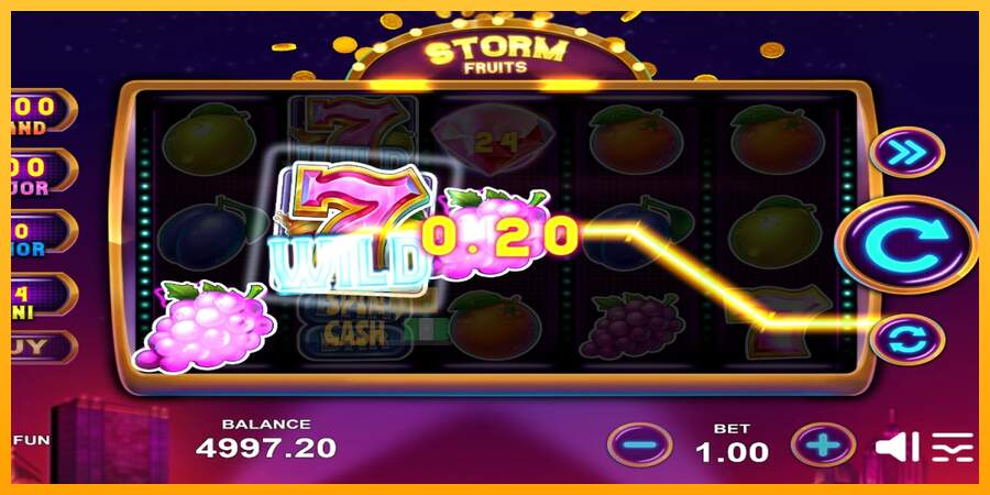 Spielautomat Storm Fruits für echtes geld 4