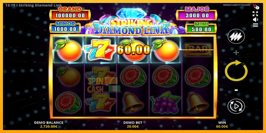 Spielautomat Striking Diamond Link für echtes geld 3