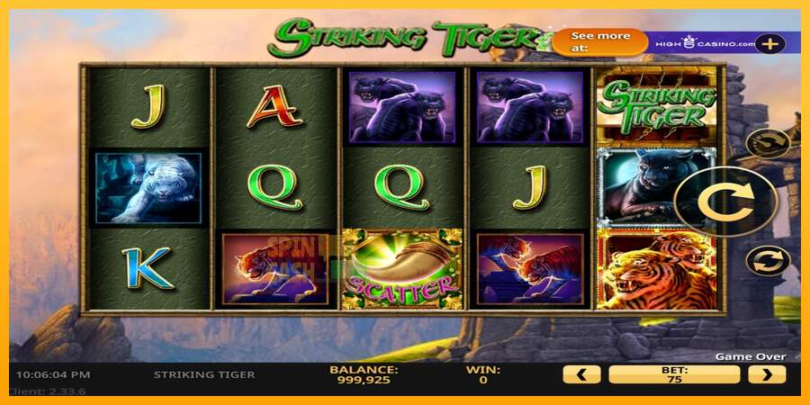 Spielautomat Striking Tiger für echtes geld 1