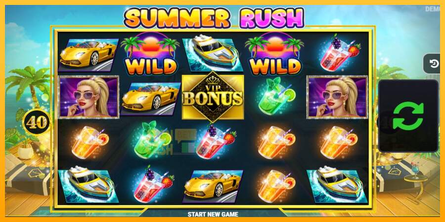 Spielautomat Summer Rush für echtes geld 1