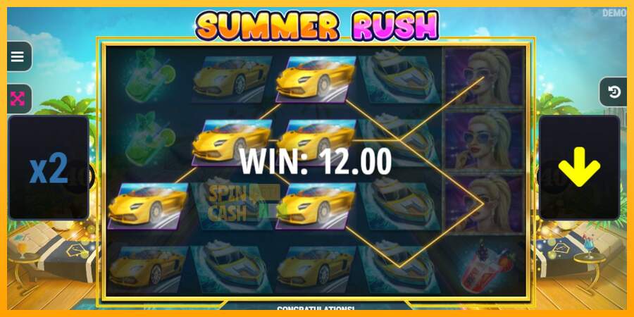 Spielautomat Summer Rush für echtes geld 2