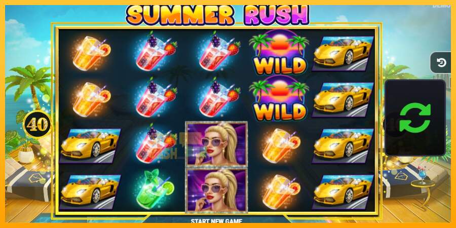 Spielautomat Summer Rush für echtes geld 3