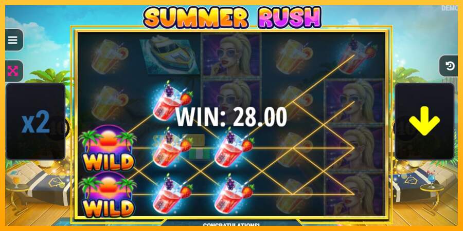 Spielautomat Summer Rush für echtes geld 4