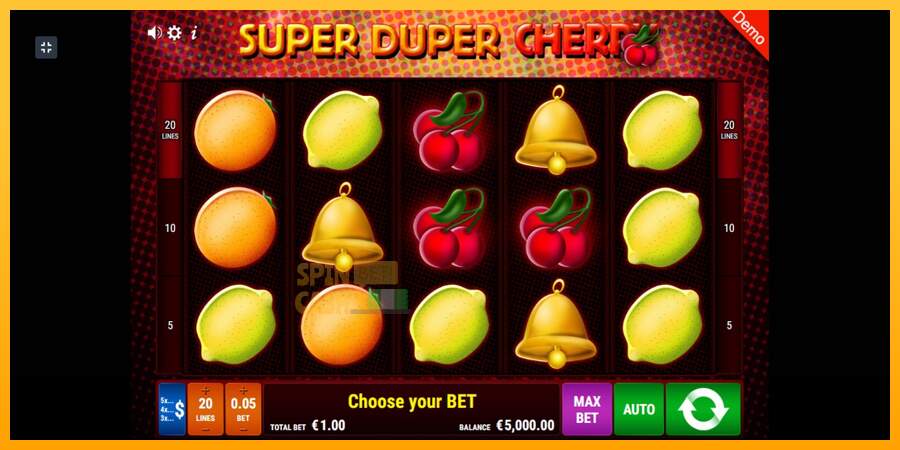 Spielautomat Super Duper Cherry für echtes geld 1