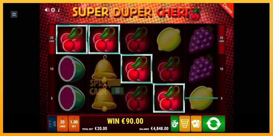 Spielautomat Super Duper Cherry für echtes geld 3