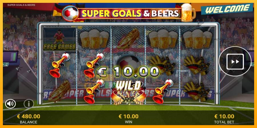 Spielautomat Super Goals & Beers für echtes geld 3