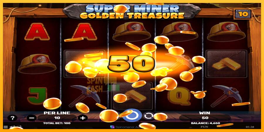 Spielautomat Super Miner - Golden Treasure für echtes geld 3