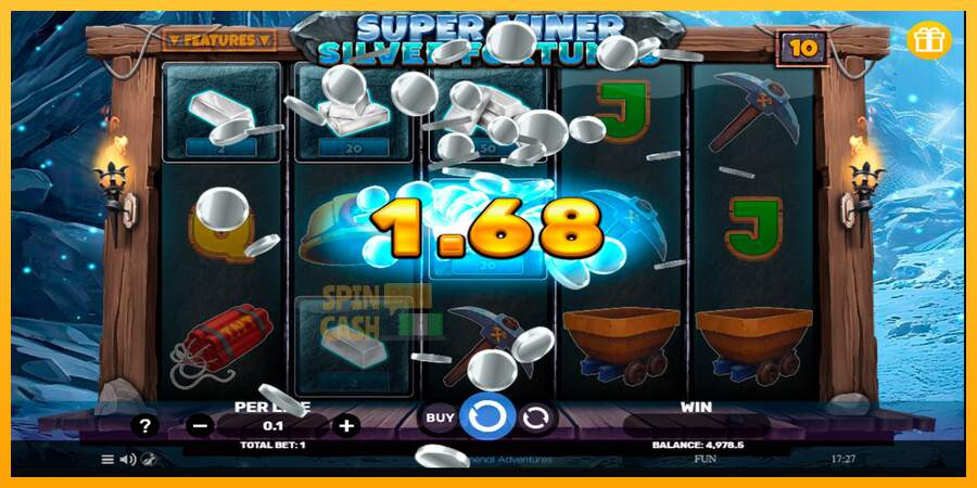 Spielautomat Super Miner Silver Fortunes für echtes geld 3