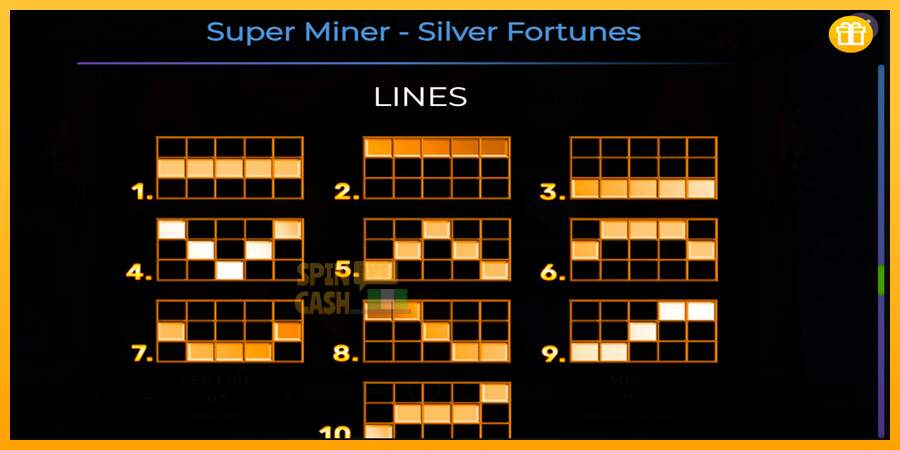 Spielautomat Super Miner Silver Fortunes für echtes geld 7