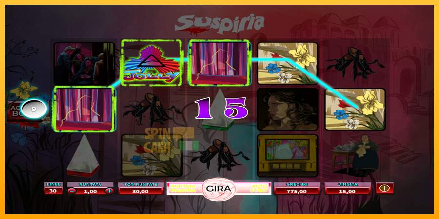 Spielautomat Suspiria für echtes geld 3