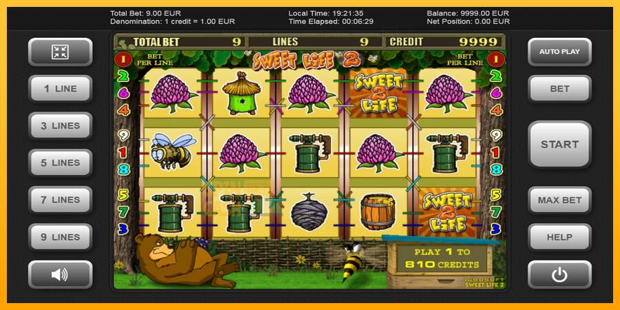 Spielautomat Sweet Life 2 für echtes geld 1