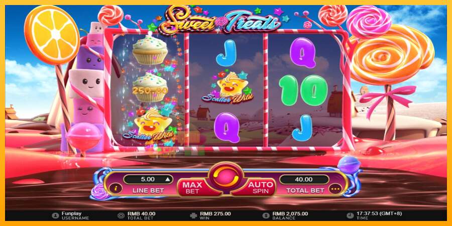 Spielautomat Sweet Treats für echtes geld 3