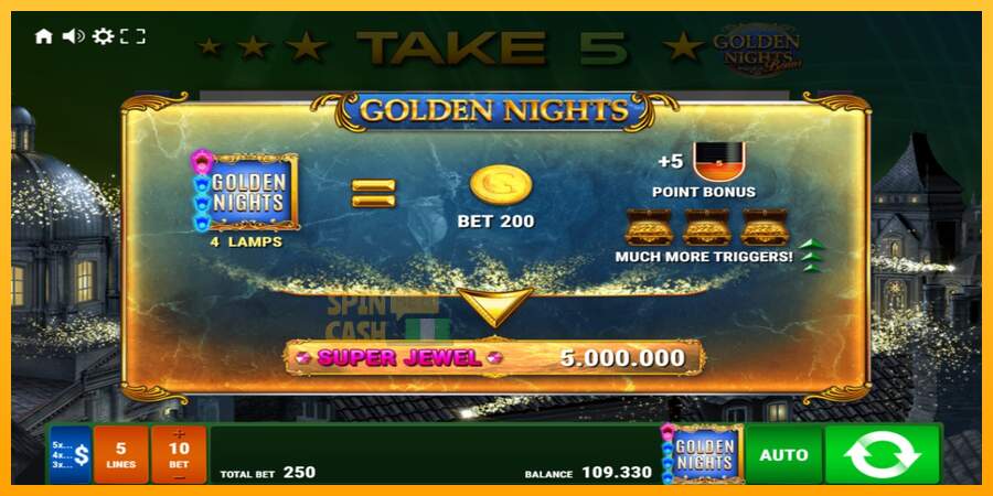 Spielautomat Take 5 Golden Nights für echtes geld 6