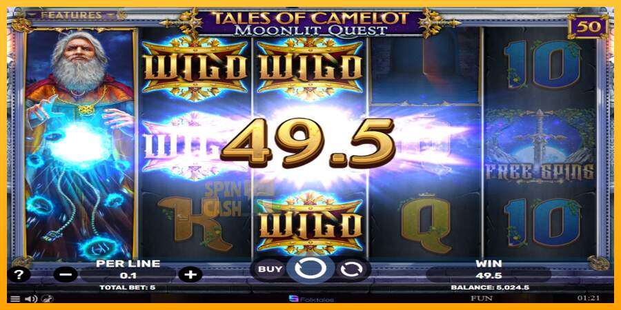 Spielautomat Tales of Camelot - Moonlit Quest für echtes geld 3