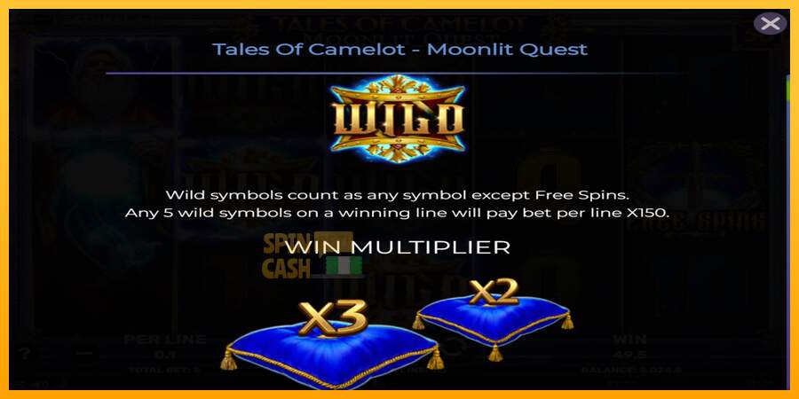 Spielautomat Tales of Camelot - Moonlit Quest für echtes geld 4