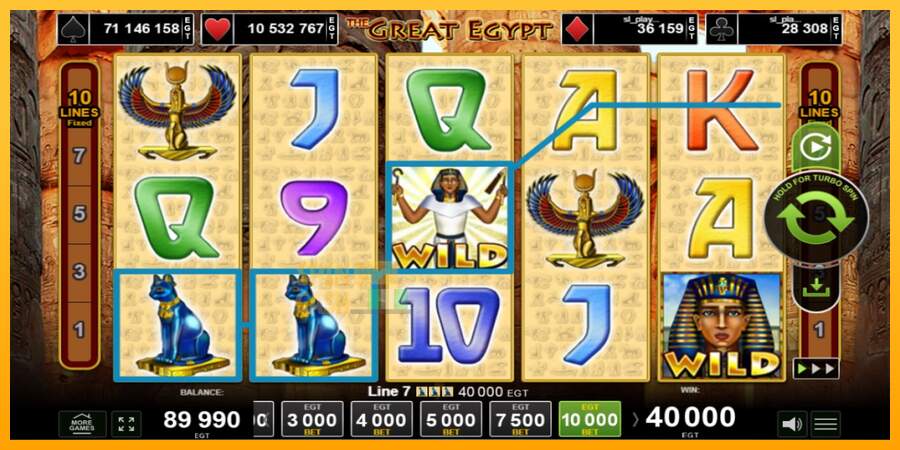 Spielautomat The Great Egypt für echtes geld 2