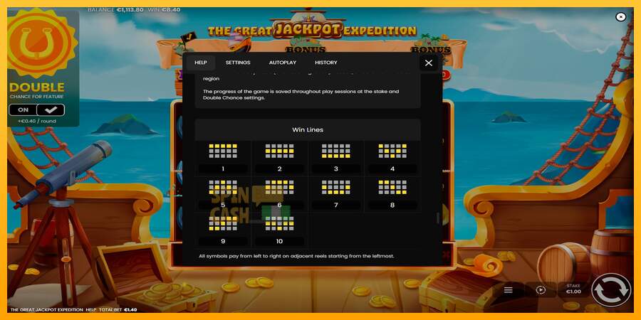 Spielautomat The Great Jackpot Expedition für echtes geld 7