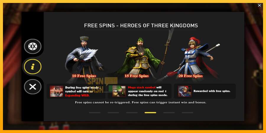 Spielautomat Three Kingdoms für echtes geld 7