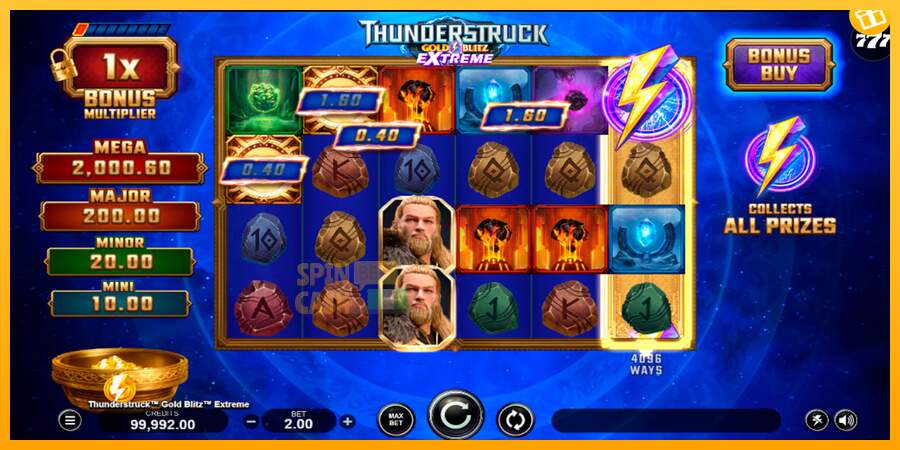 Spielautomat Thunderstruck Gold Blitz Extreme für echtes geld 2