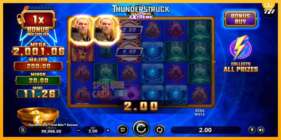 Spielautomat Thunderstruck Gold Blitz Extreme für echtes geld 4