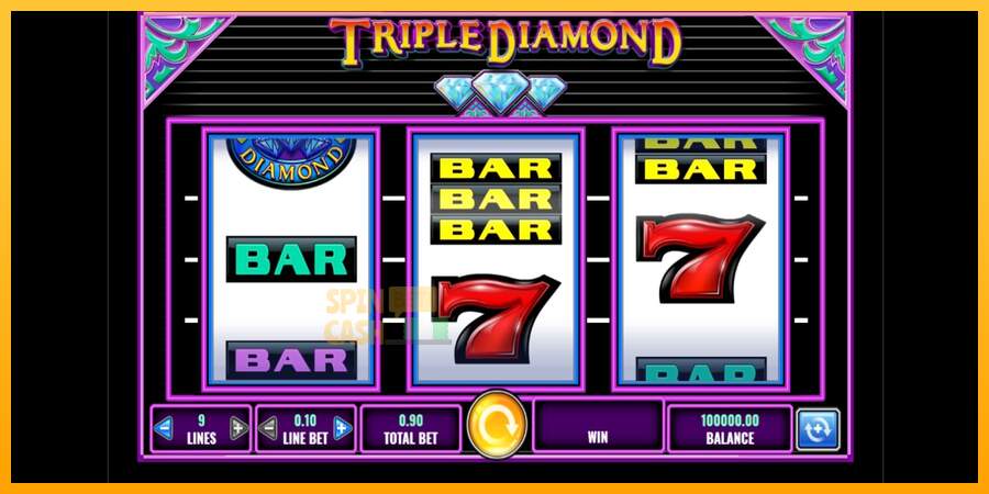 Spielautomat Triple Diamond für echtes geld 1