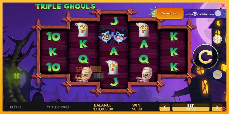 Spielautomat Triple Ghouls für echtes geld 1