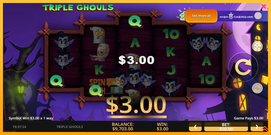 Spielautomat Triple Ghouls für echtes geld 2