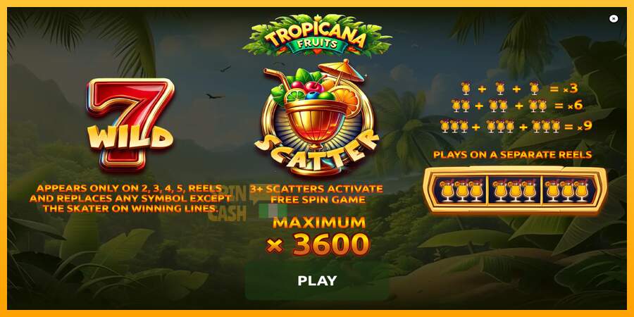 Spielautomat Tropicana Fruits für echtes geld 1