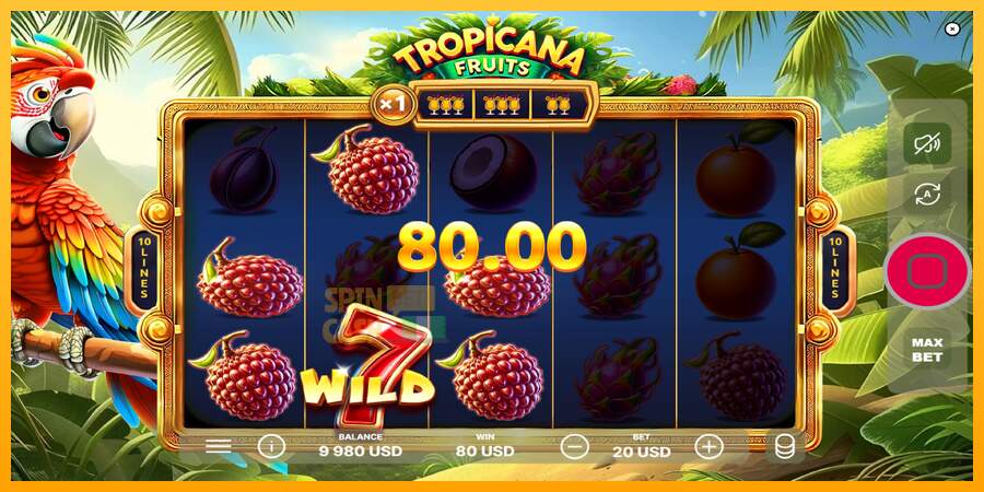 Spielautomat Tropicana Fruits für echtes geld 3