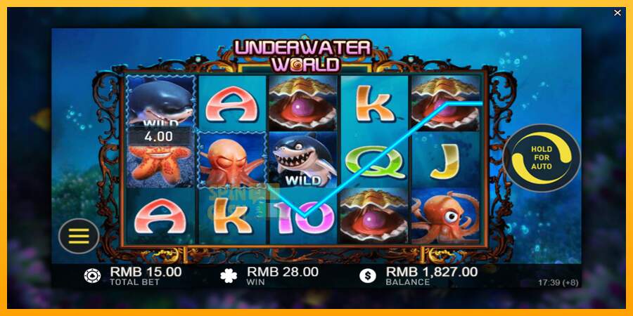 Spielautomat Underwater World für echtes geld 4