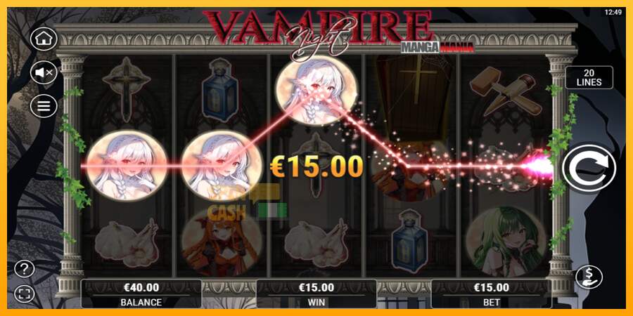 Spielautomat Vampire Night für echtes geld 3