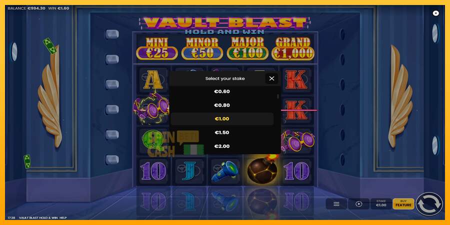 Spielautomat Vault Blast Hold and Win für echtes geld 5