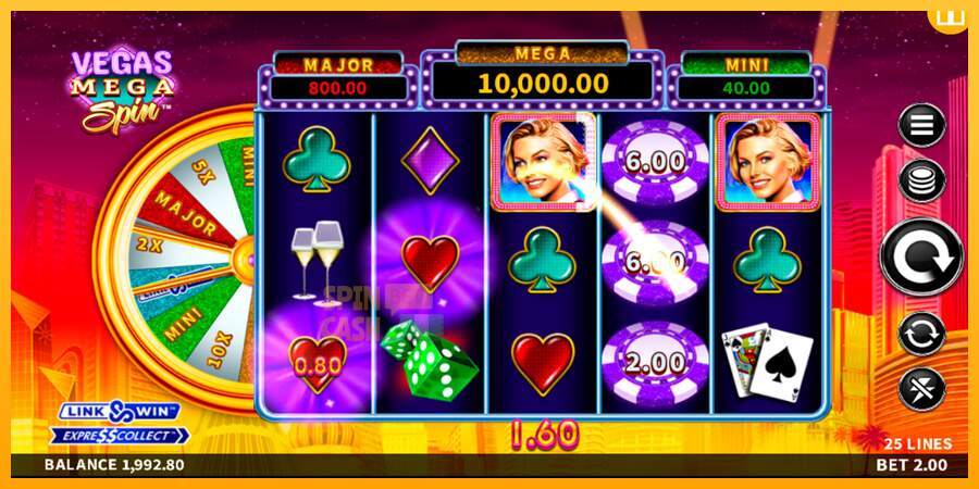 Spielautomat Vegas Mega Spin für echtes geld 3